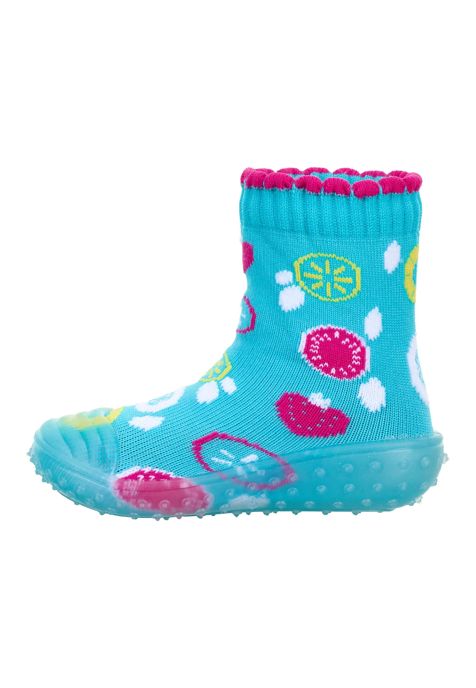 Adventure-Socks mit Motiv Früchte in Türkis - Image 3