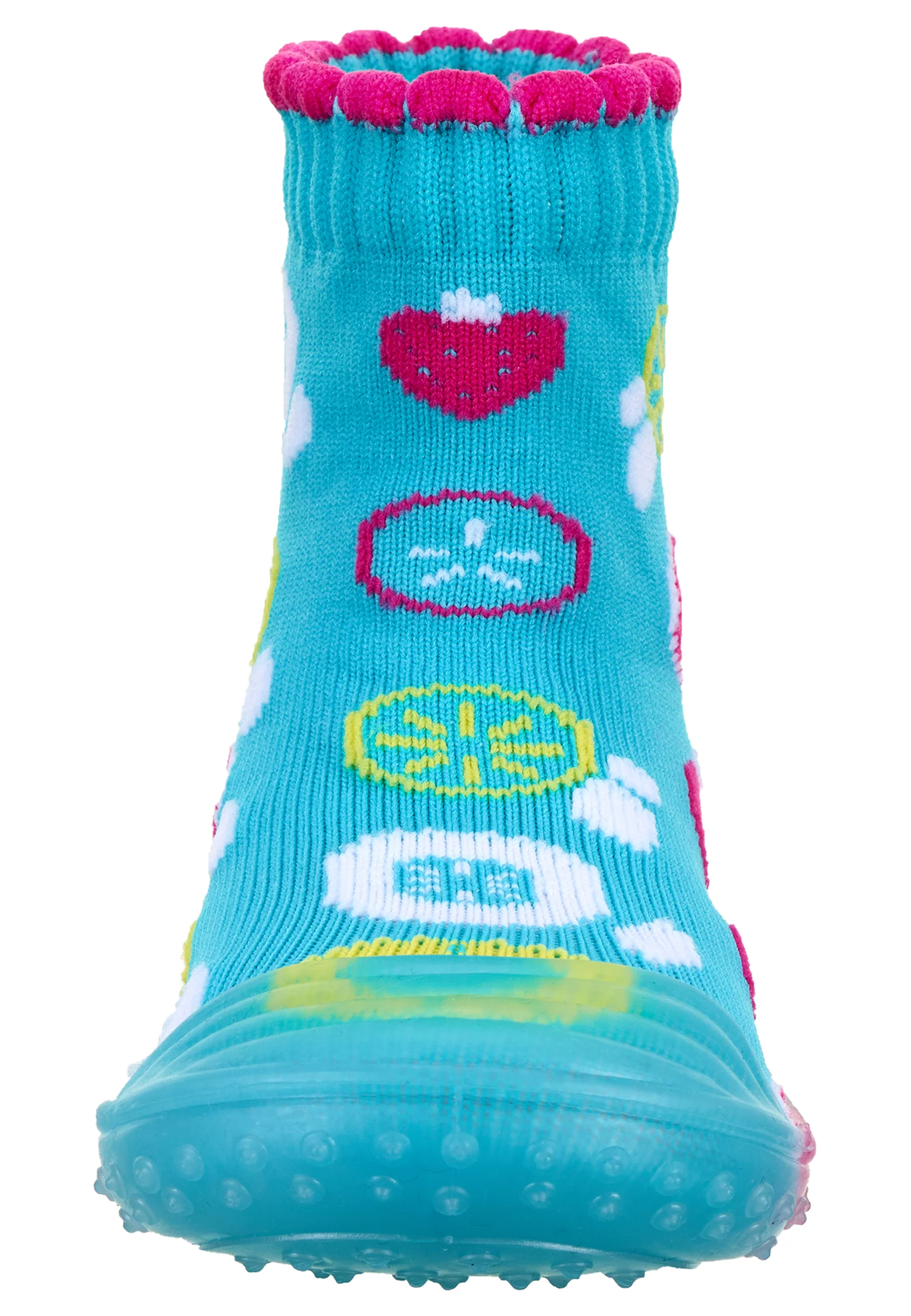 Adventure-Socks mit Motiv Früchte in Türkis - Image 4