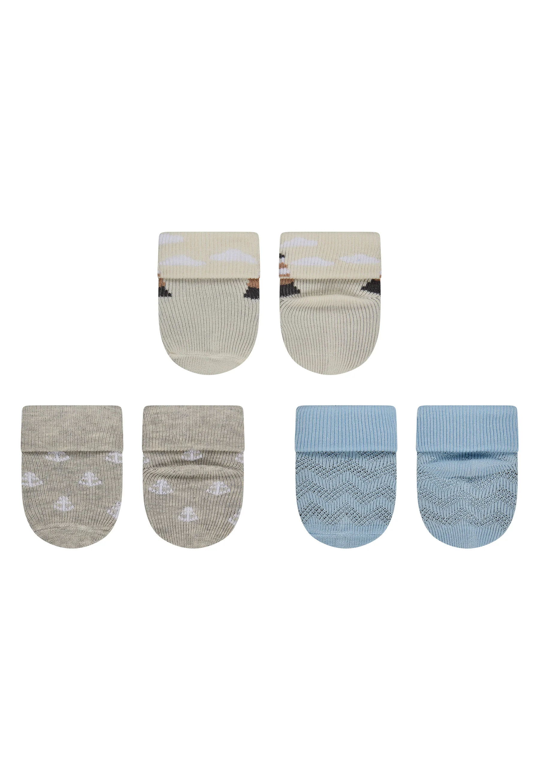 Erstlingssocken mit Umschlag 3er Pack - Image 2