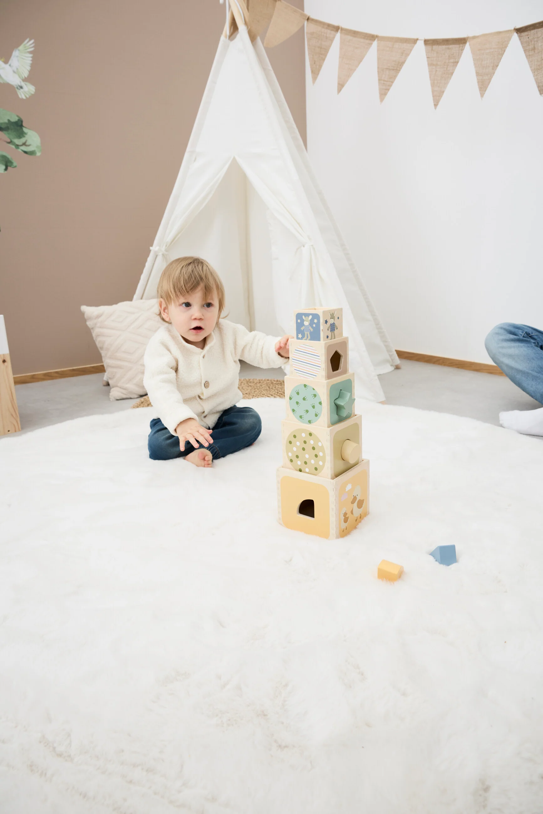 2 in 1 Steck- und Stapelspiel - Image 10